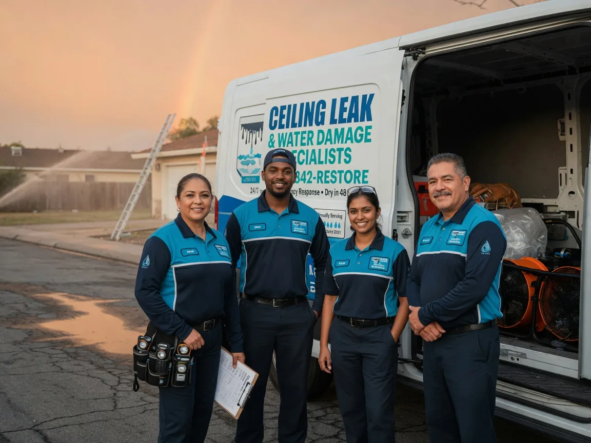 Ceiling Leak Cleanup company in Sharon, PA