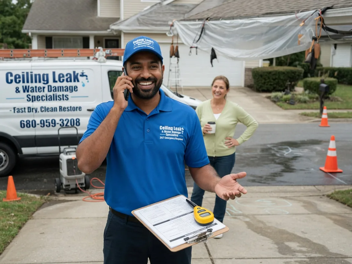 Ceiling Leak Cleanup Sharon, PA FAQs